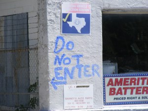 Am I suppose to enter or not?