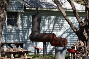 Burgers for you when I figure out where to put the charcoal