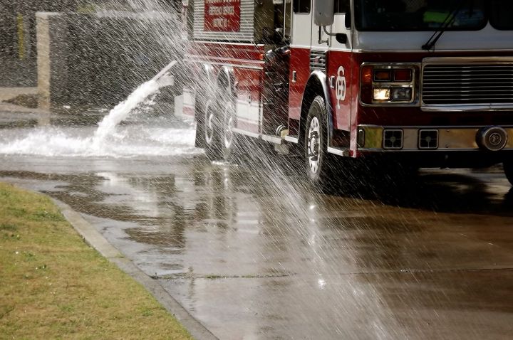 Water and Fire (truck)....