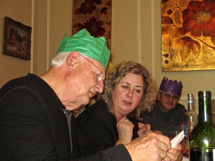 Oona and Ettore (far right), aka wonderful hosts and friends! Happy Boxing Day you guys!