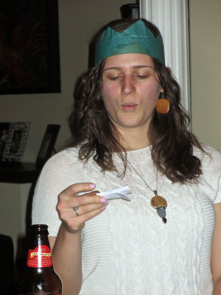 Another one of the neat young ladies - the 6th girl was unable to attend this year's party and she was missed....