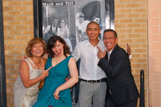 and we all got a little bit goofy...   (photo by Doyt Sheets)