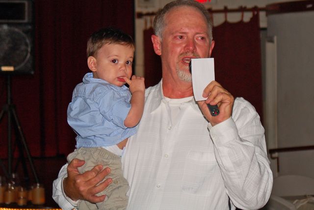 The FGs had to help me get through the welcome announcement (photo by Doyt Sheets)