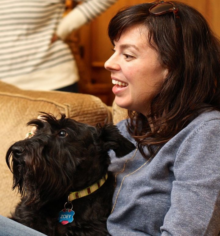 The Princess Zoey took to the FD like a long-lost pal, but then she has always been partial to young ladies since the day we adopted her from Ms. Leah….