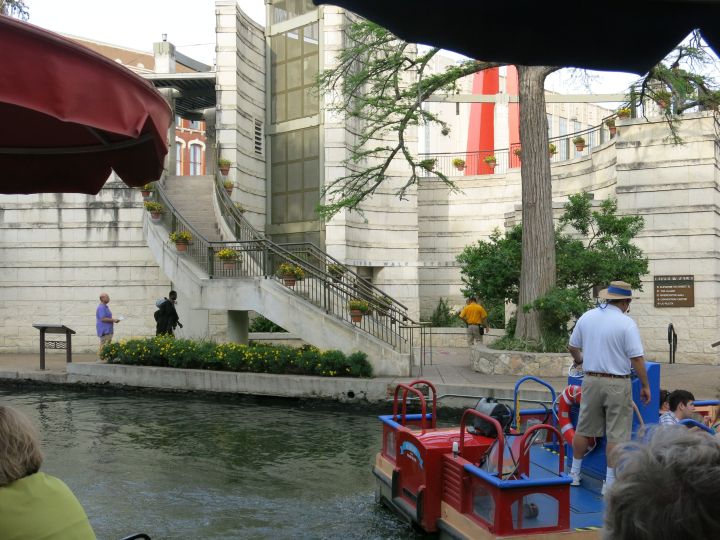 Everyone knows of The Riverwalk, a glorious place to eat and be festive…and appreciate the suspended flower pots along the way