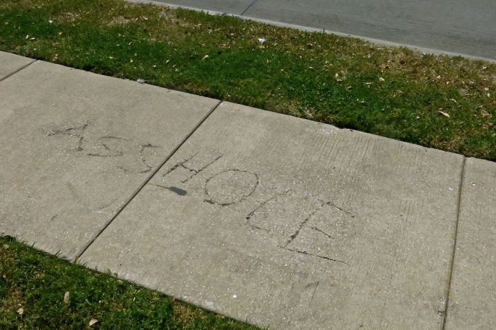 Only to have the enjoyment of expression ruined by _ _ _ holes….