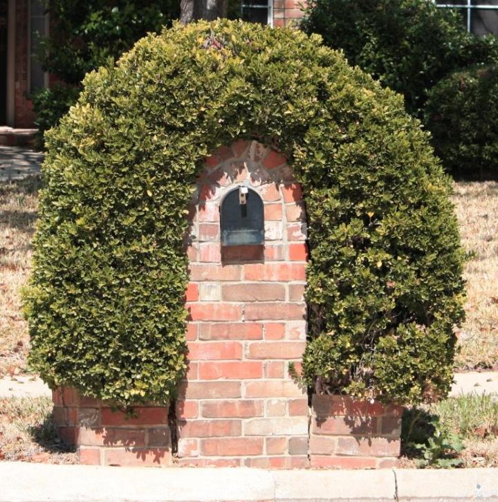 It's a "him" mailbox from the 70's….