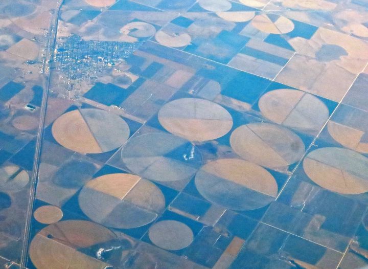 Crop circles…spotted outside Denver
